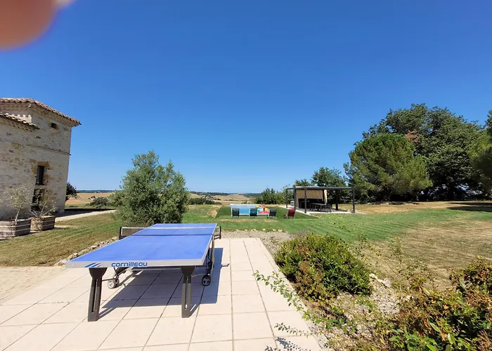 La Colline Gersoise-piscine-sauna